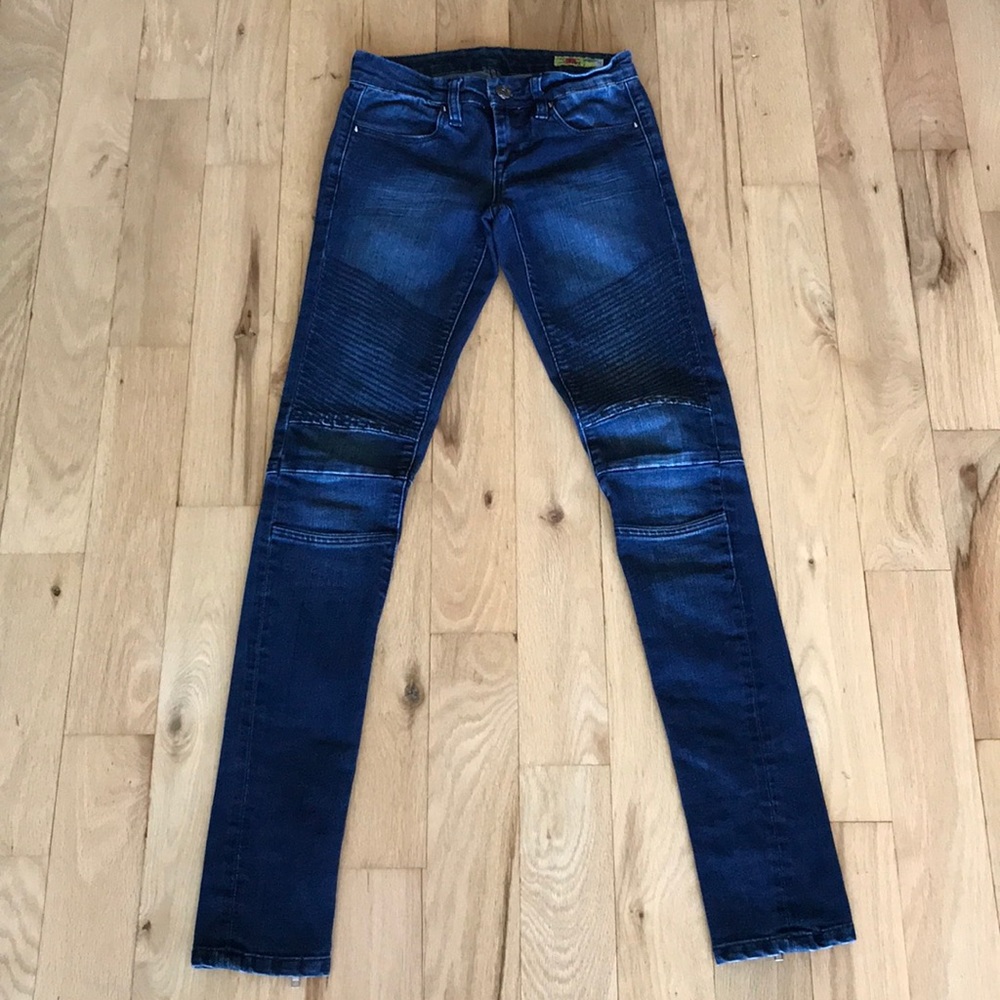 BLANK jeans with stitching pattern